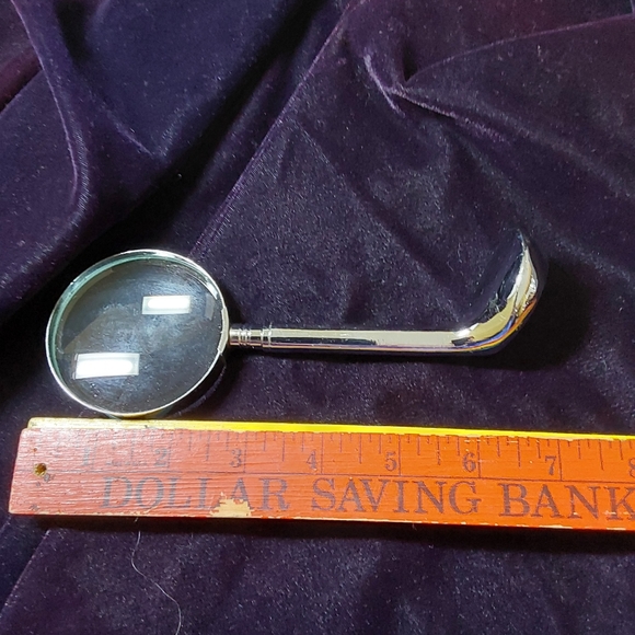 VINTAGE GOLF THEMED MAGNIFYING GLASS - Picture 5 of 9